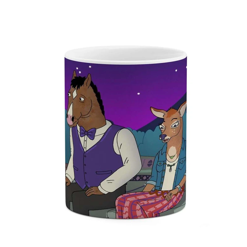 ماگ کاکتی مدل کارتون BoJack Horseman کد mgh22345
