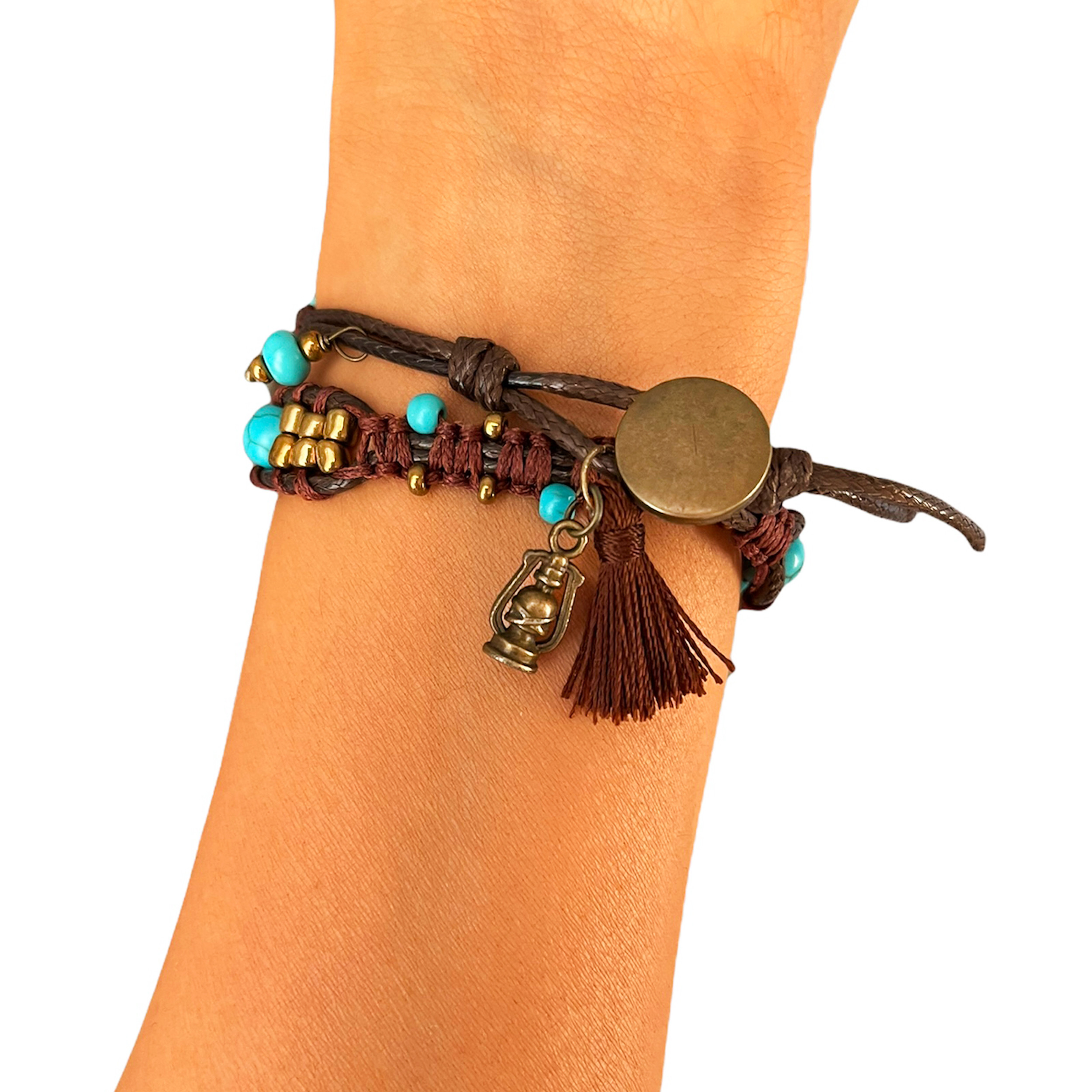 دستبند زنانه دل تافته مدل WB06