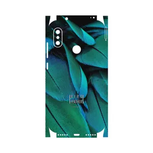 MAHOOT Green Feather-FullSkin Cover Sticker for Xiaomi Redmi Note 6 Pro