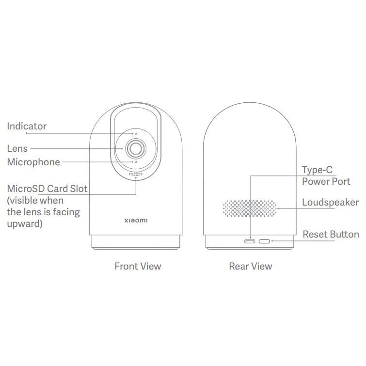 دوربین مداربسته تحت شبکه شیائومی مدل C500 Pro