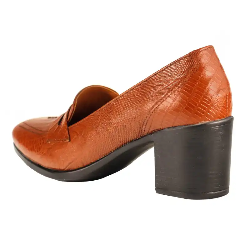 کفش پاشنه بلند زنانه چرم سی یِنا مدل لزارد کد 1250