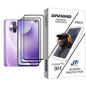JF Diamond Glass MIX002 Screen Protector For Xiaomi Redmi K30 Pack Of 2