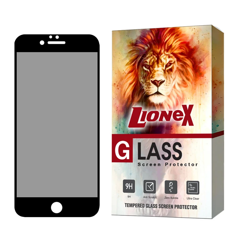 محافظ صفحه نمایش حریم شخصی لایونکس مدل FILPRVCLIN مناسب برای گوشی موبایل اپل iPhone 6s / iPhone 6
