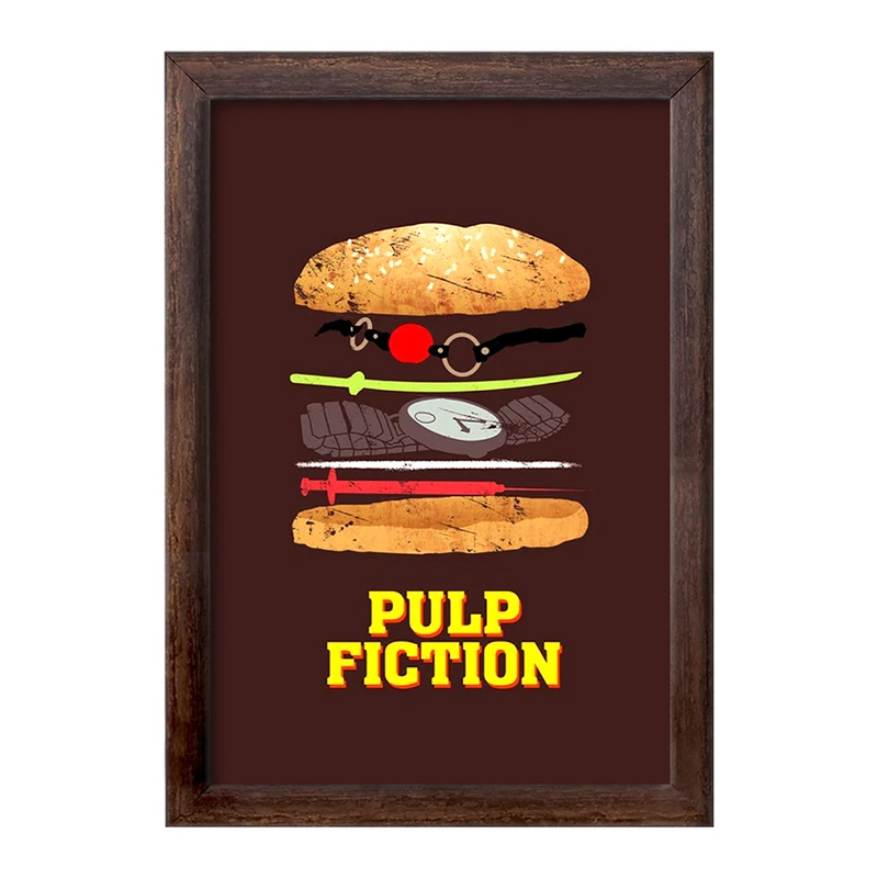 تابلو خندالو طرح سریال پالپ فیکشن Pulp Fiction  کد 13850