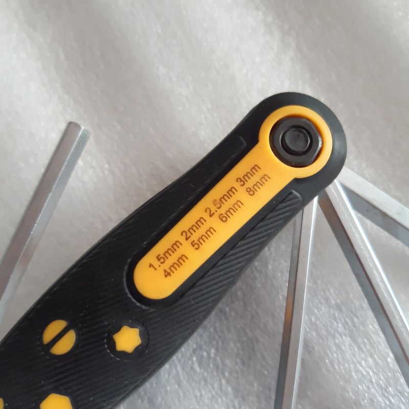 آچار آلن چاقویی مدل JBL-03