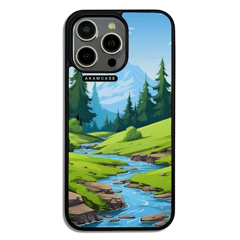 کاور آکام مدل AMC-WA15PROMAX-NATURE-19 مناسب برای گوشی موبایل اپل iPhone 15 Pro Max