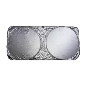 نقد و بررسی آفتابگیر شیشه جلو خودرو مدل KD توسط خریداران