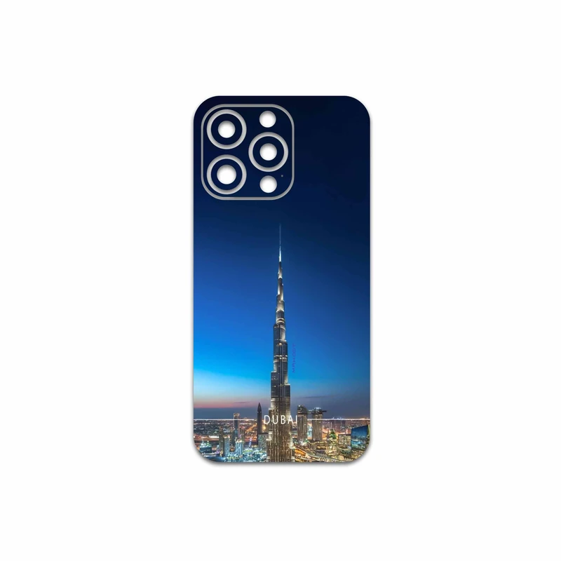 برچسب پوششی ماهوت مدل Dubai-City مناسب برای گوشی موبایل اپل iPhone 13 Pro Max