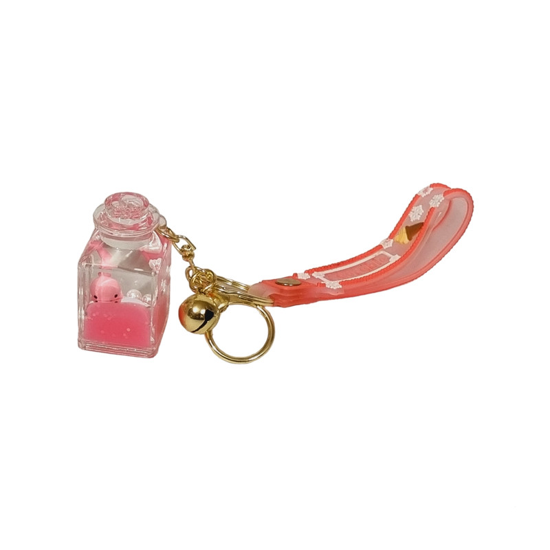 جاکلیدی دخترانه مدل بطری آکواریومی فانتزی