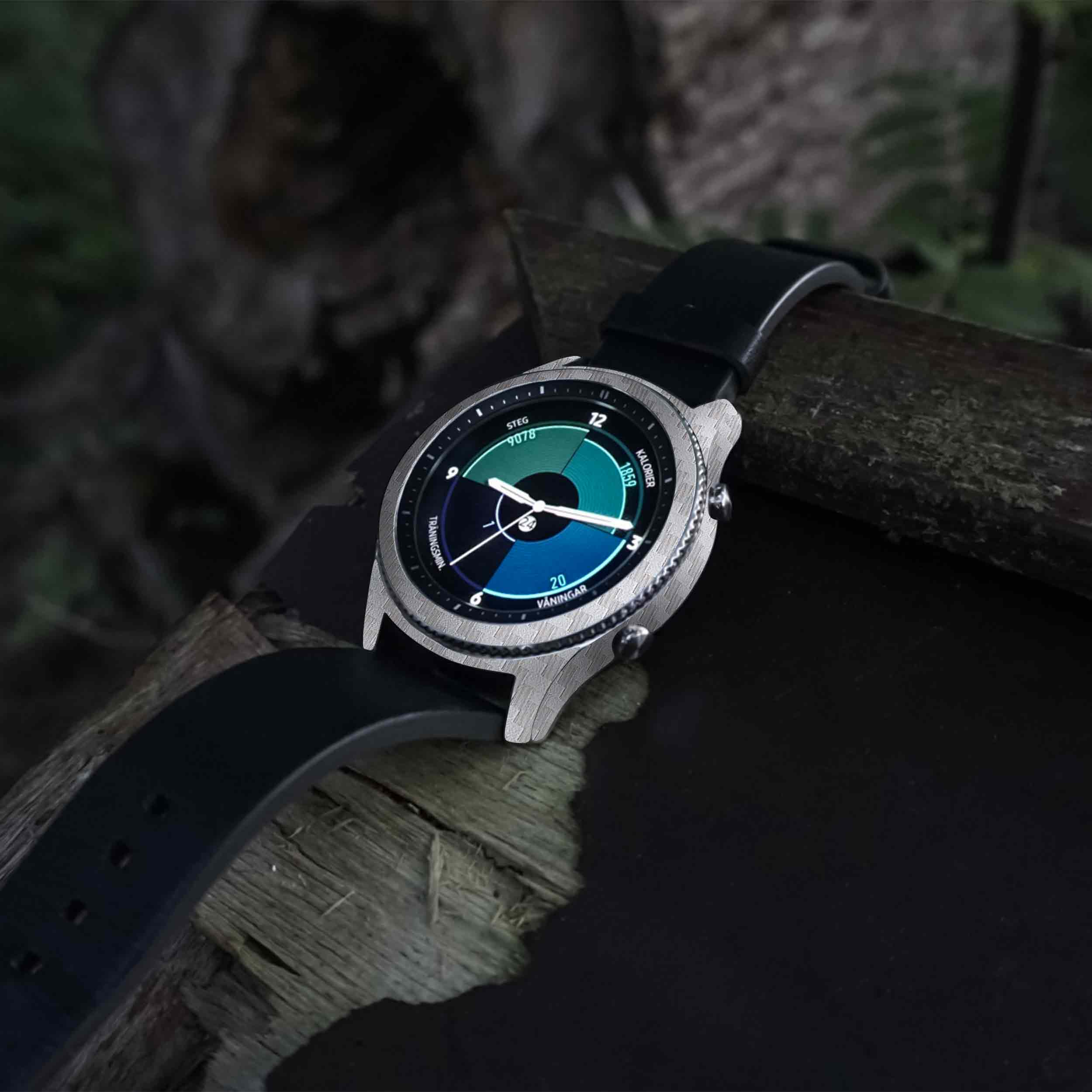 برچسب ماهوت طرح Steel-Fiber مناسب برای ساعت هوشمند سامسونگ Galaxy Gear S3 Classic