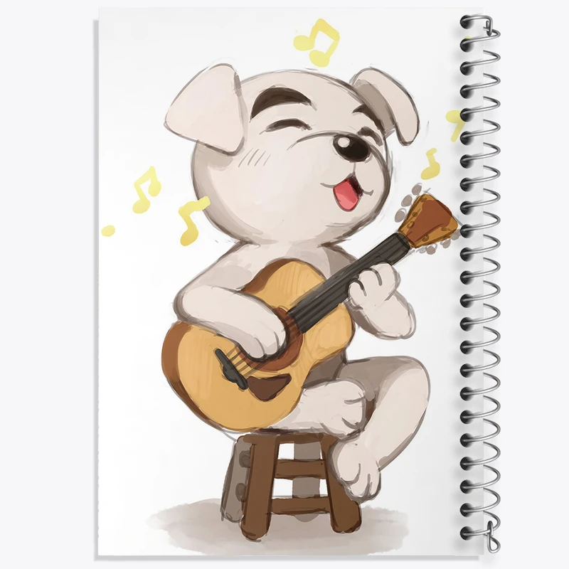دفتر لیست خرید 50 برگ خندالو طرح بازی انیمال کراسینگ (Animal Crossing) کد 32631