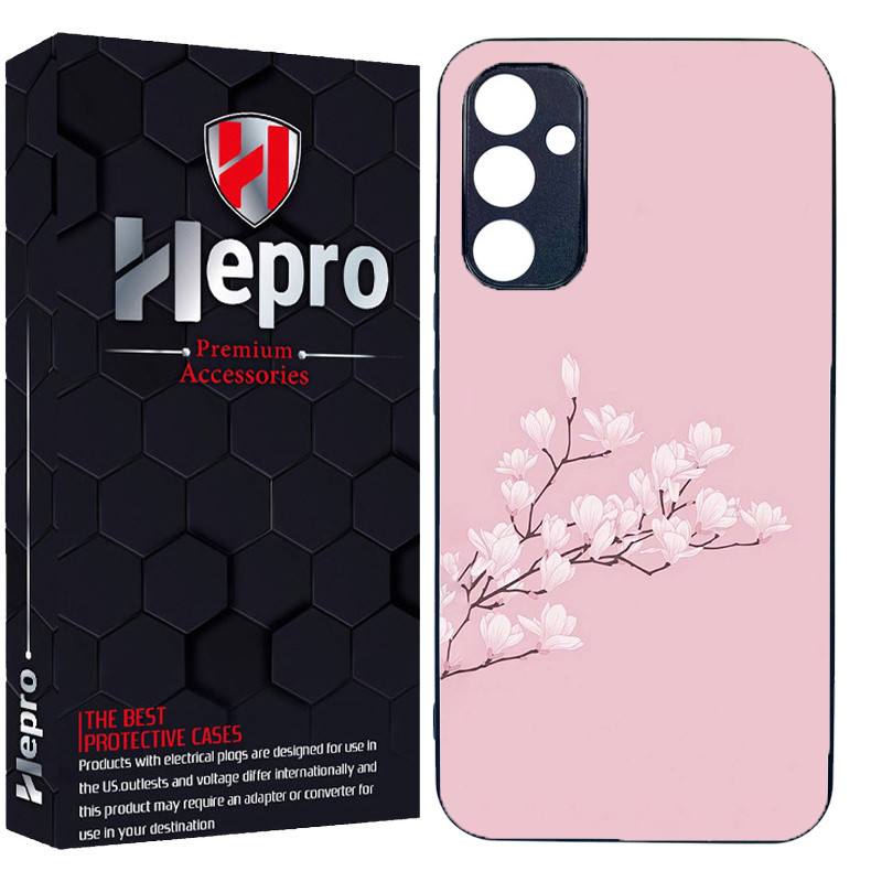 کاور هپرو طرح شکوفه کد Dimo-888 مناسب برای گوشی موبایل سامسونگ Galaxy A35