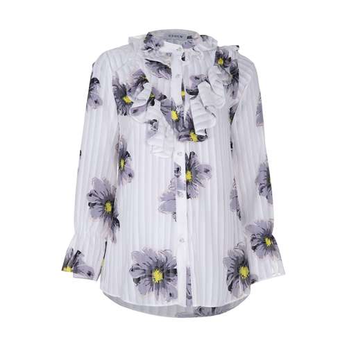 شومیز آستین بلند زنانه مدل تاپشو کد Z32