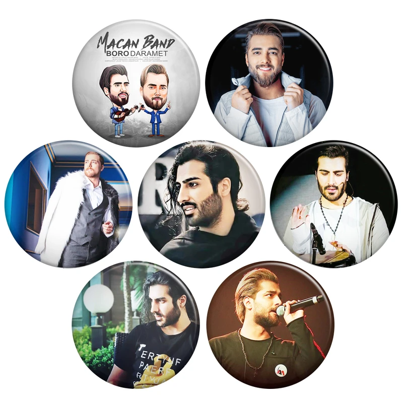 پیکسل گالری باجو طرح ماکان بند امیر مقاره و رهام هادیان کد 206 مجموعه 7 عددی