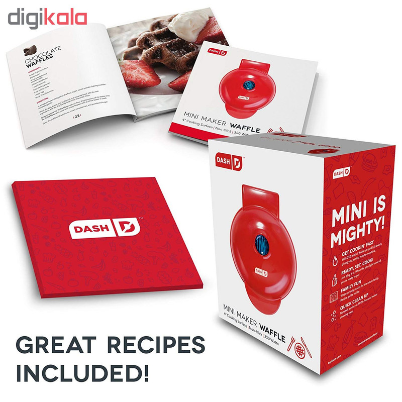 وافل ساز دَش مدل Dash Mini Maker