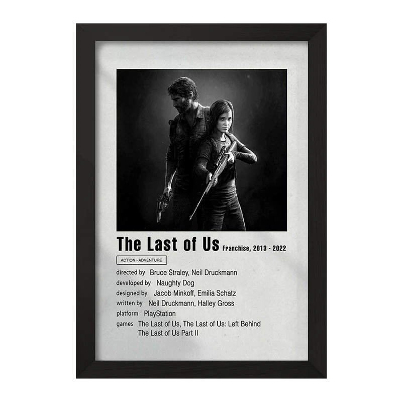 تابلو خندالو مدل آخرین بازمانده از ما (The last Of Us) کد F11253