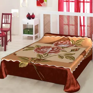 پتوی گلبافت مدل برتر امبوس کد 310/6 یک نفره سایز 220x160 سانتی متر