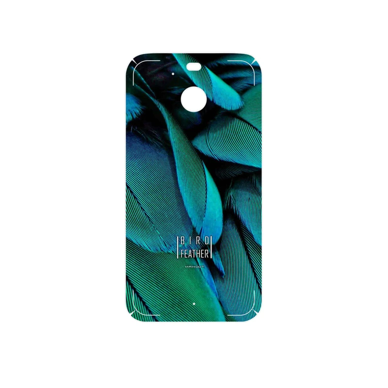 برچسب پوششی ماهوت مدل Green Feather مناسب برای گوشی موبایل اچ تی سی 10 Evo