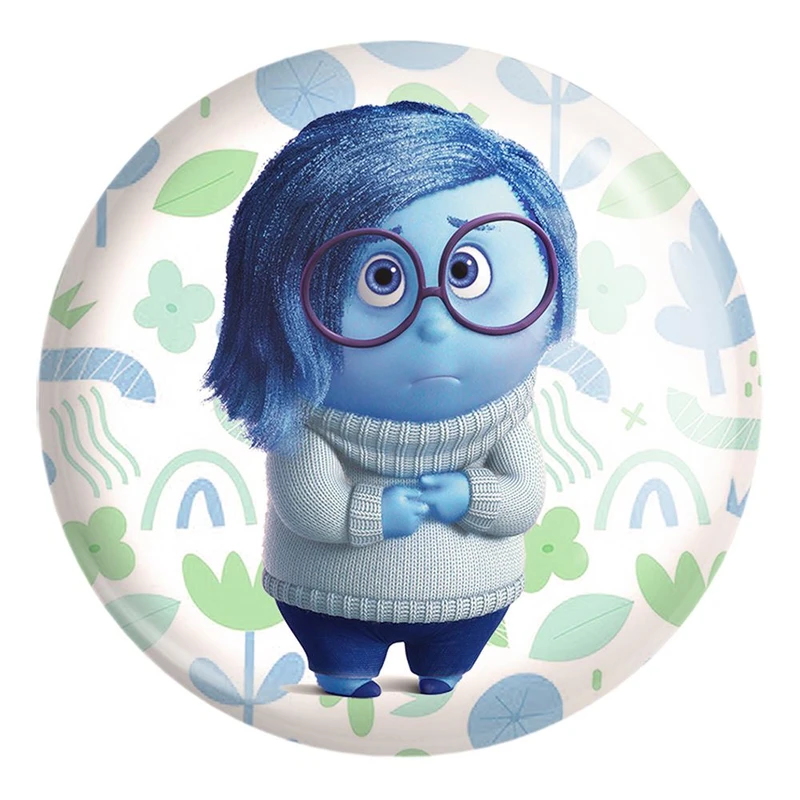 پیکسل خندالو طرح شخصیت غمگین انیمیشن اینساید اوت Inside Out کد 3557 مدل بزرگ