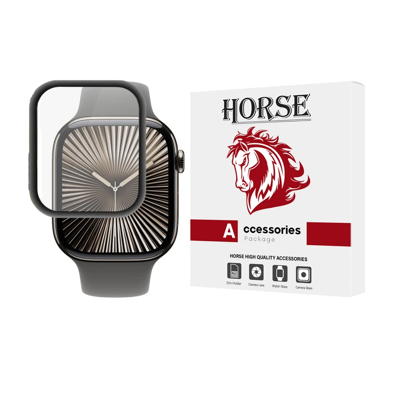 محافظ صفحه نمایش هورس مدل PMMWH مناسب برای ساعت هوشمند اپل واچ Series 10 46 mm 