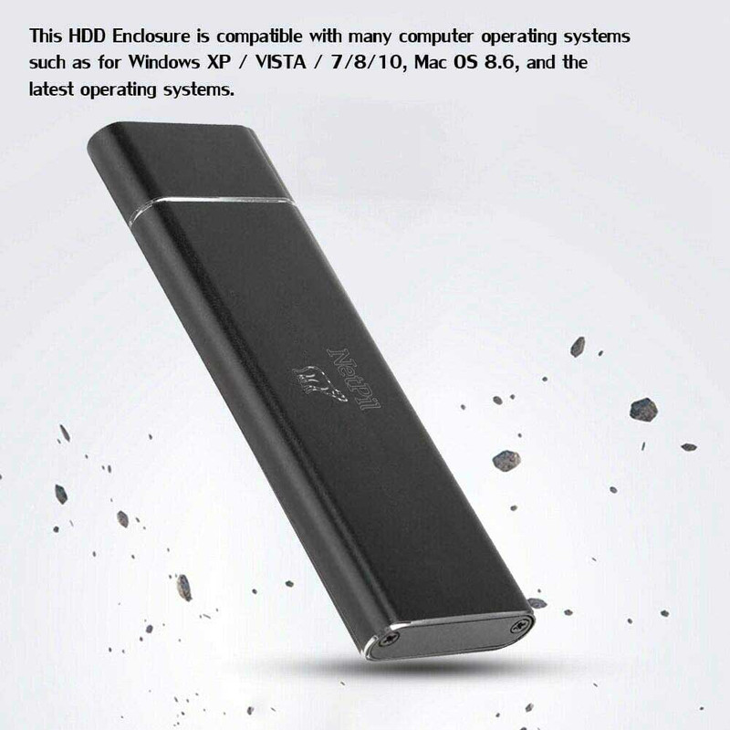 باکس M.2 NVME NGFF نت پیل مدل M2-MT60