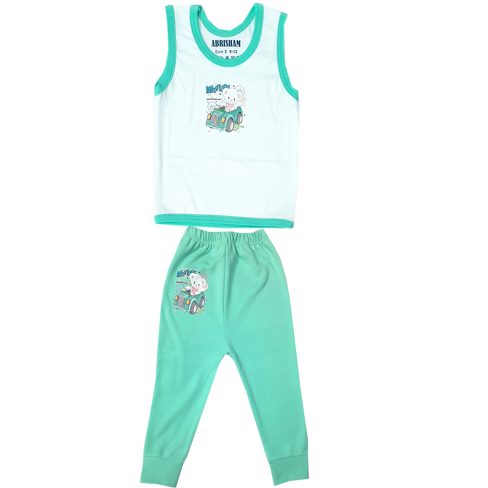 ست تاپ و شلوار نوزادی مدل بهین کد Baby 10
