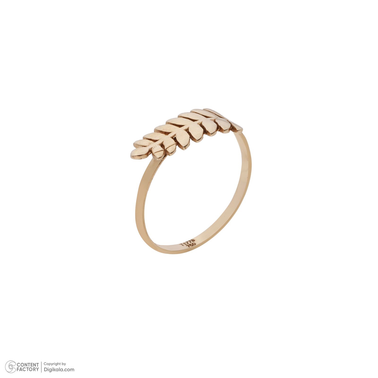انگشتر طلا 18 عیار زنانه مایا ماهک مدل MR1204 سایز 54 -  - 3