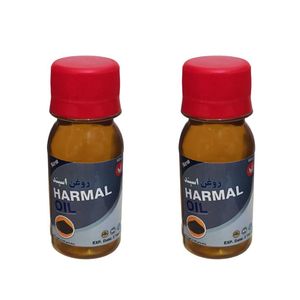 روغن اسفند پامکا مدل پایه حجم 60 میلی لیتر مجموعه 2 عددی