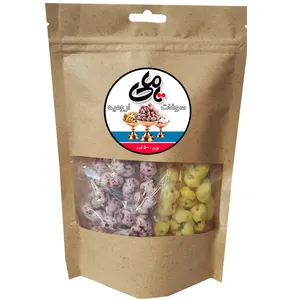 نقل گردویی گل محمدی و زعفرانی ارومیه - 500 گرم