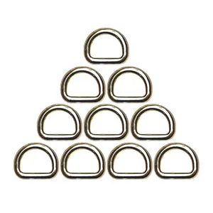 یراق چرم دوزی مدل 10XR1cm-Steel بسته 10 عددی