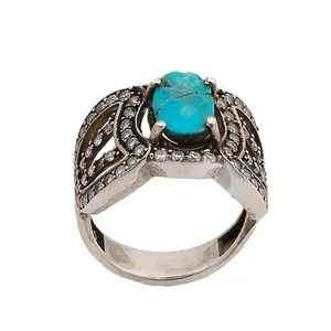 انگشتر نقره زنانه مدل 1414146