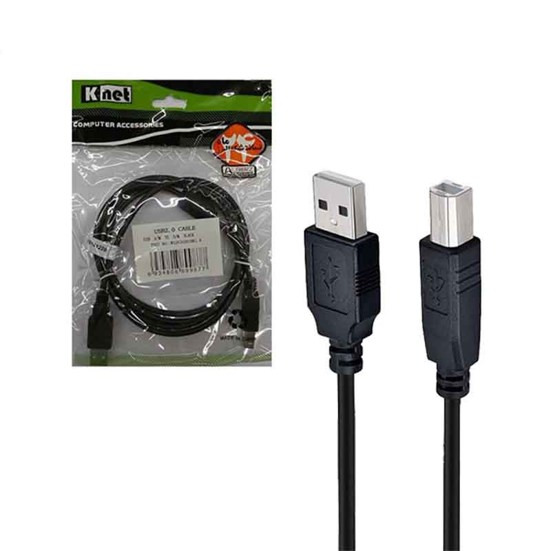 کابل پرینتر USB کی نت مدل K015 طول 1.5 متر
