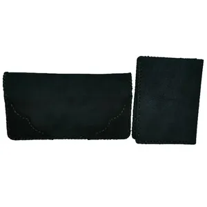 ست جاکارتی و کیف پول چرمی کد302
