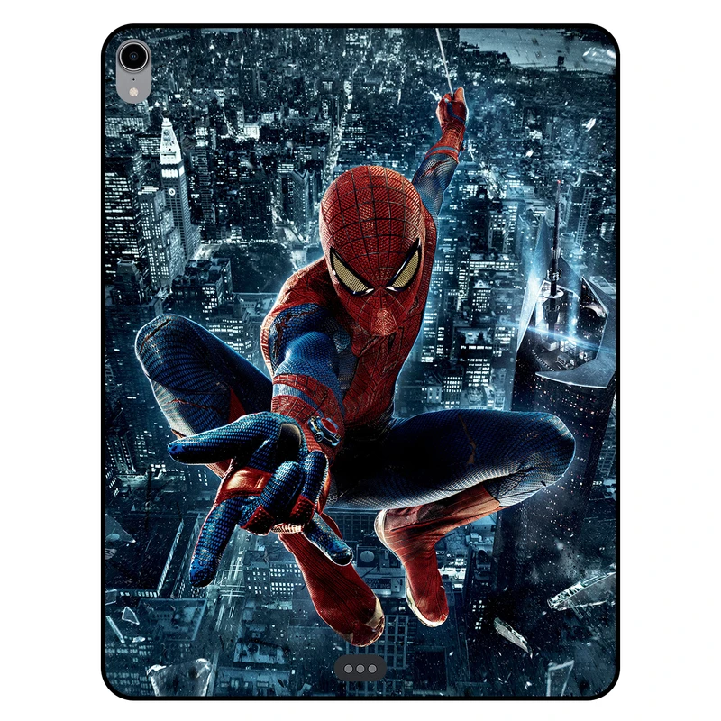 کاور مگافون طرح اسپایدرمن مدل 8282 مناسب برای تبلت اپل iPad Pro 12.9 2018 