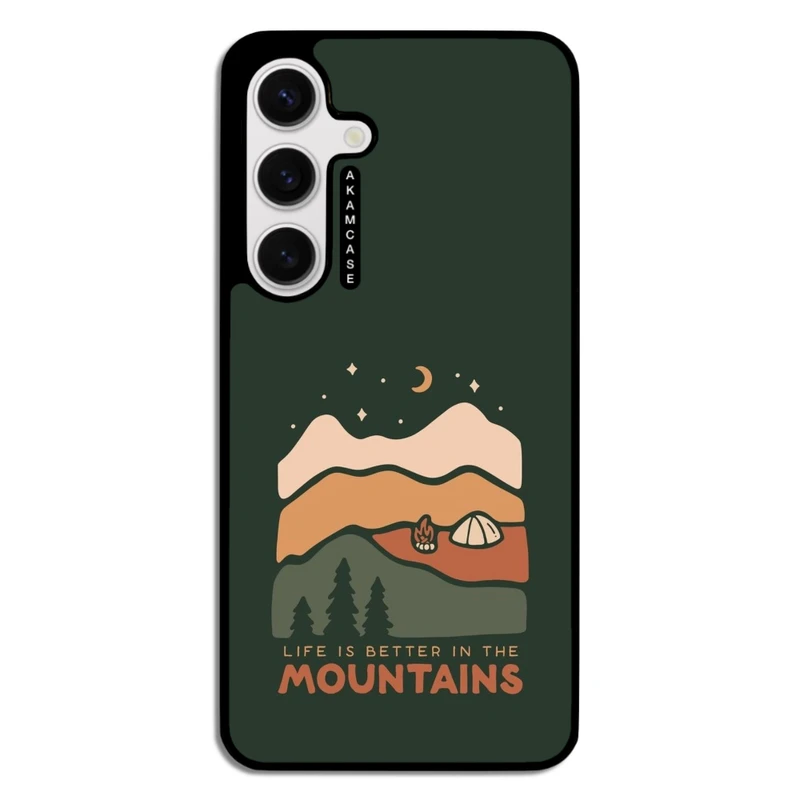 کاور آکام مدل AMC-WSGS24-MOUNTAINS-17 مناسب برای گوشی موبایل سامسونگ Galaxy S24