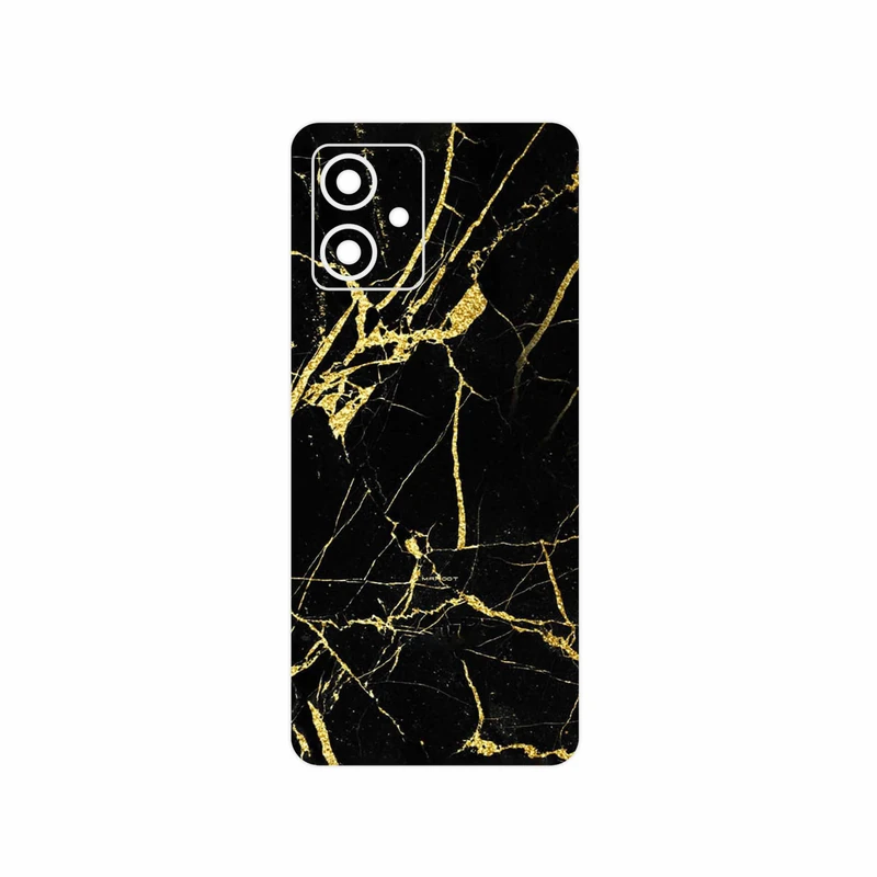 برچسب پوششی ماهوت مدل Graphite_Gold_Marble مناسب برای گوشی موبایل موتورولا Moto G54