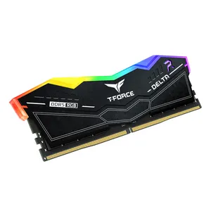 رم کامپیوتر DDR5 دو کاناله 5600 مگاهرتز CL38 تیم گروپ مدل T.Force Delta RGB ظرفیت 64 گیگابایت