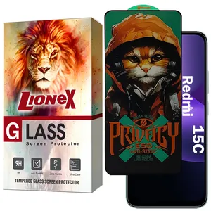 Lionex CATPRVL Privacy Screen Protector Suitable For Xiaomi Redmi 15C 4G / 5G