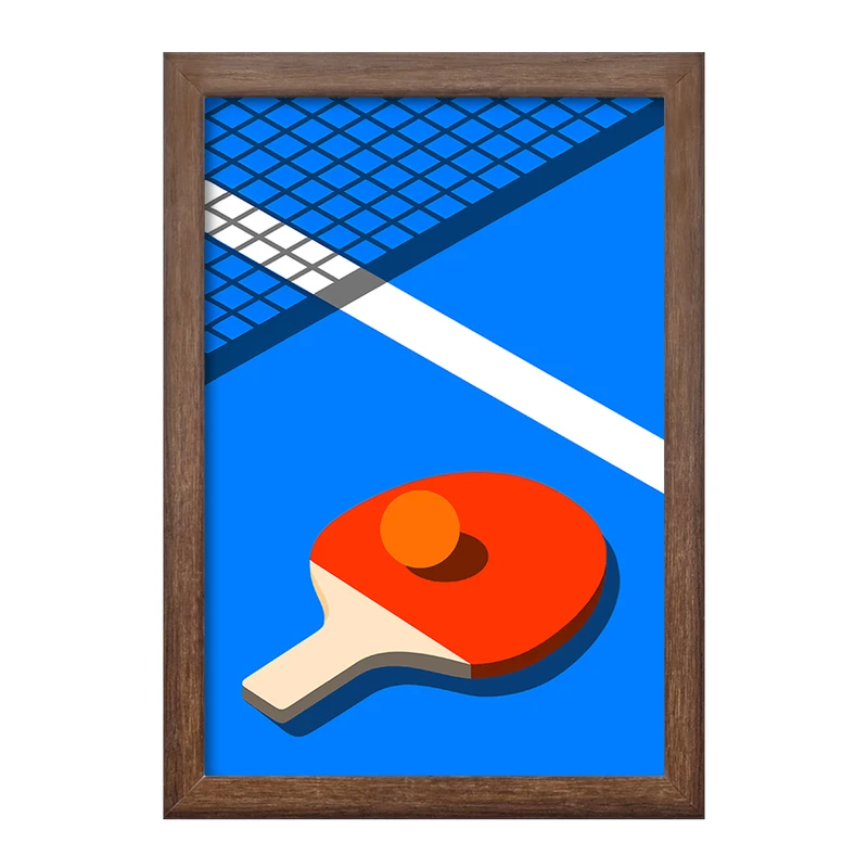 تابلو خندالو طرح پینگ پنگ (ping pong) کد F12002