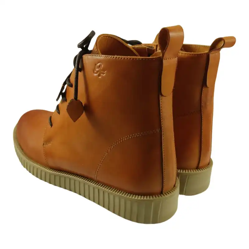 نیم بوت زنانه مدل چرم طبیعی کد 675.1