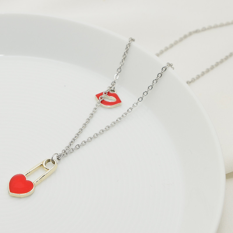 گردنبند دخترانه دلنار گالری مدل قلب گردنبند دخترانه دلنار گالری مدل قلب