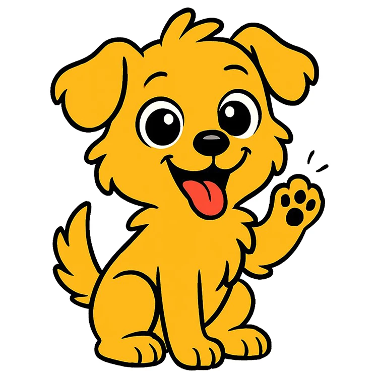 استیکر پارچه و لباس پاد آفرین مدل سگ کد DKST510