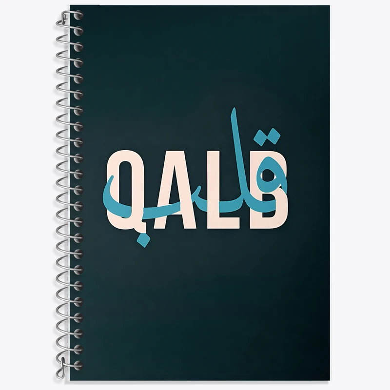 دفتر لغت 50 برگ خندالو طرح قلب کد F5007