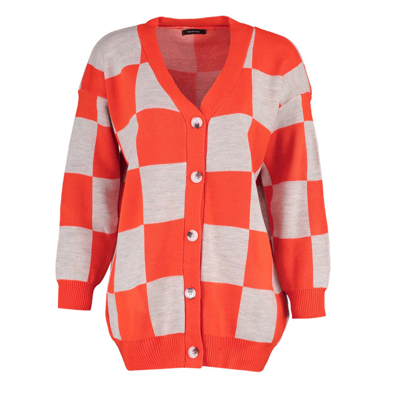 ژاکت زنانه مدل 249241686 طرح ترندیول