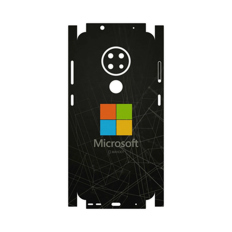 برچسب پوششی ماهوت مدل Mcrsft-FullSkin مناسب برای گوشی موبایل نوکیا 6.2