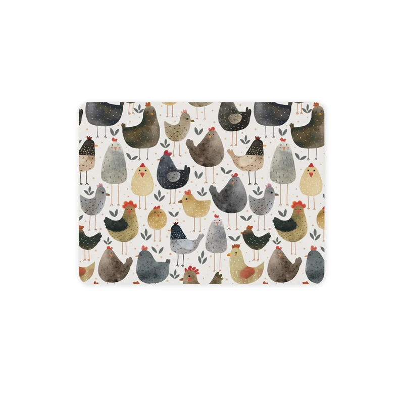 ماوس پد ترمه طراحان ایده طرح مزرعه و مرغ کد strm1130