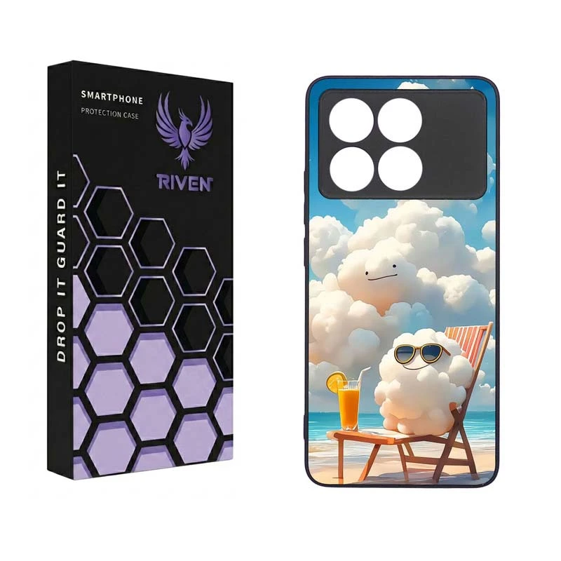کاور ریون طرح فانتزی مدل RI3-4 مناسب برای گوشی موبایل شیائومی Poco X6 PRO