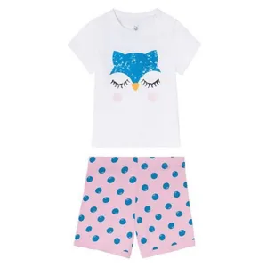 ست تی شرت و شلوارک دخترانه لوپیلو مدل 139