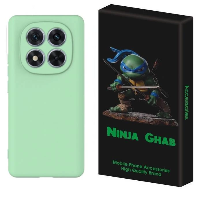 کاور نینجا قاب مدل سیلیکونی پاک کنی مناسب برای گوشی موبایل شیائومی Redmi Note 14 Pro 4G