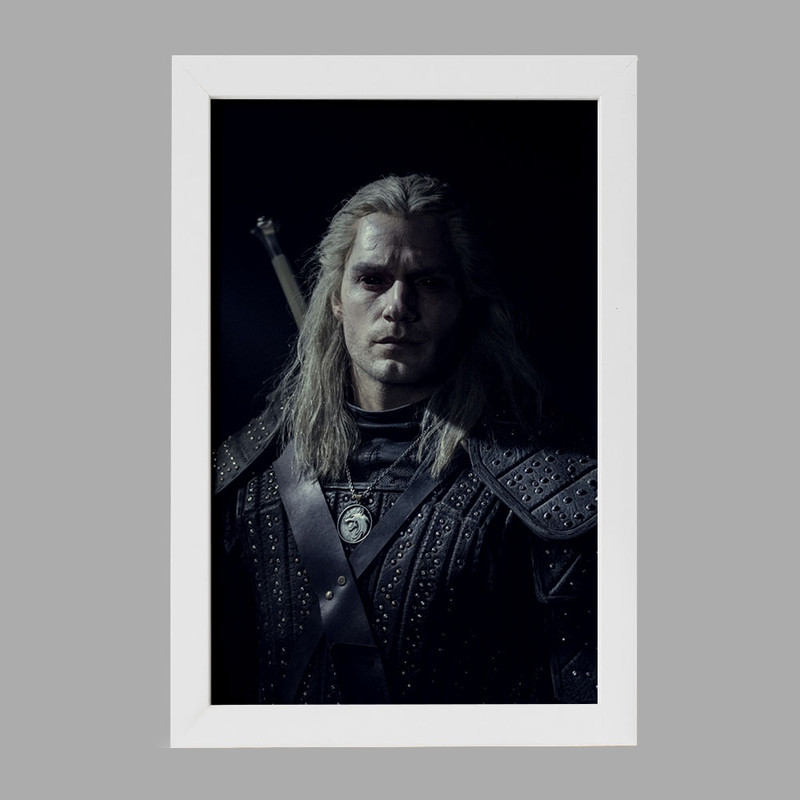 تابلو خندالو مدل گرالت سریال ویچر Witcher کد 27413